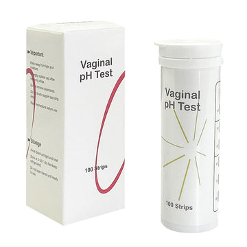 Vaginal pH Test -100 Strips BV Test Kit at Home for Women Feminine pH Test, Value Pack Monitor