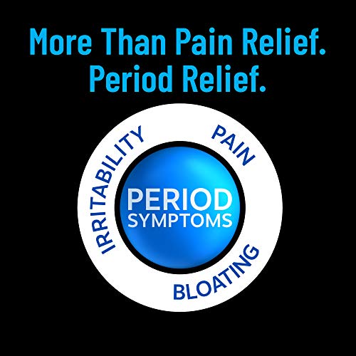Pamprin Multi-Symptom Formula, with Acetaminophen, Menstrual Period Symptoms Relief including Cramps Pamprin