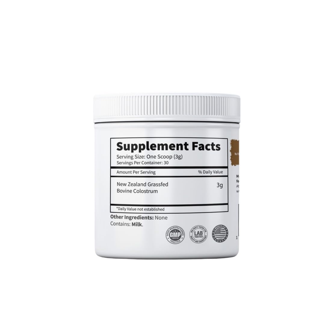 Primal Being Grassfed Beef Colostrum - Supports Immune Function, Gut Health, Hair Primal Being