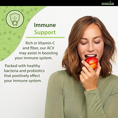 GreenIVe ACV Drops Apple Cider Vinegar Tincture with The Mother Weight Management GreenIVe