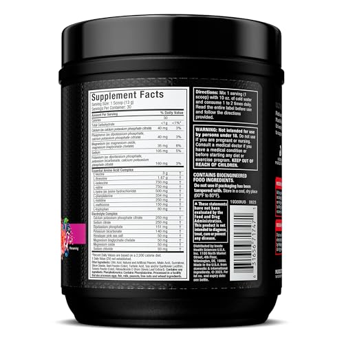 MuscleTech | Platinum 100% EAA+| Essential Amino Acids| Muscle Strength Builder MuscleTech