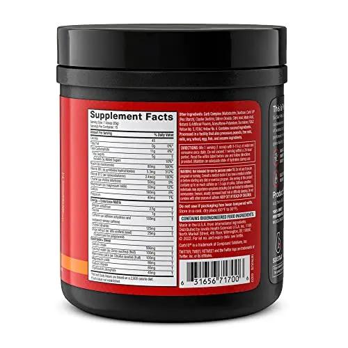 Six Star 4th Quarter Energy Preworkout for Men & Women with Caffeine, Betaine, Taurine Six Star