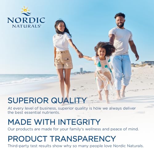 Nordic Naturals Ultimate Omega, Lemon Flavor - 60 Soft Gels - 1280 mg Omega-3 Nordic Naturals