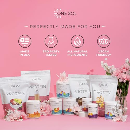 One Sol Protein Powder, Lean & Low Carb, No Bloating, Gluten Free, Lactose-Free One Sol
