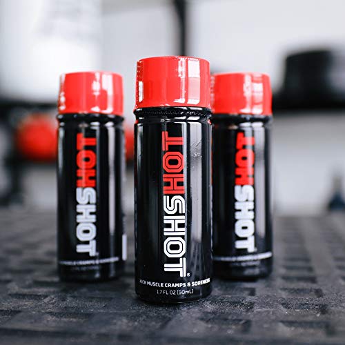 HOTSHOT Sports Shot Muscle Cramp Relief, All Natural Liquid Sports Drink, Scientifically HOTSHOT
