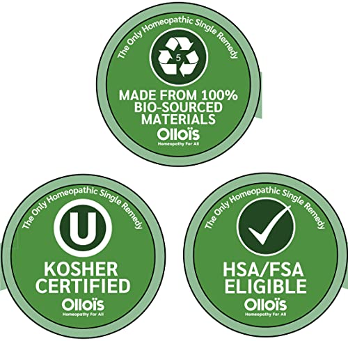 OLLOIS Phosphorus 200ck Organic, Lactose-Free, Kosher Homeopathic Medicine, 80 Pellets (Pack of 3) OLLOÏS