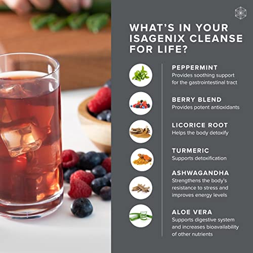 Isagenix Cleanse for Life - Detox Cleanse Drink with Vitamin B12, Niacin and Vitamin B6 Isagenix