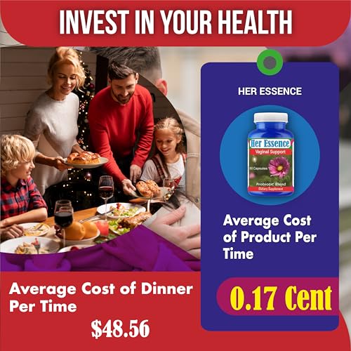 Her Essence Womens Probiotic for Gut Health, Prebiotics and Probiotics Celebrity LifeStyle Product