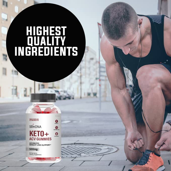 kivus Slim DNA Keto Gummies - Slim DNA Keto + ACV Gummies (Single, 60 Gummies) kivus