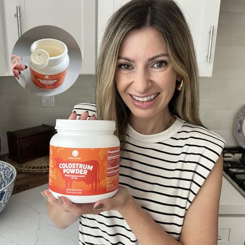 Pure Velvet Colostrum Powder for Gut Health, Bloating, Hair Growth, Immune Support Pure Velvet