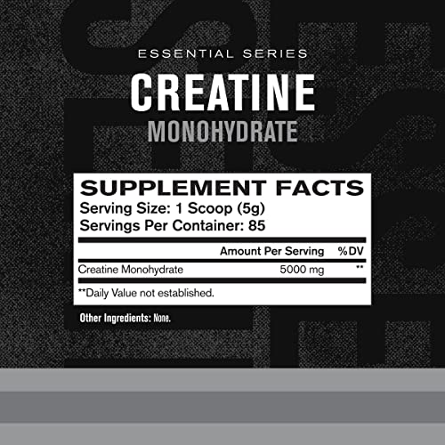Jacked Factory Creatine Monohydrate Powder 425g - Creatine Supplement for Muscle 