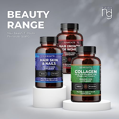 Newgate Labs Marine Collagen 350mg with Hyaluronic Acid, Vitamin C & Vitamin E Newgate Labs