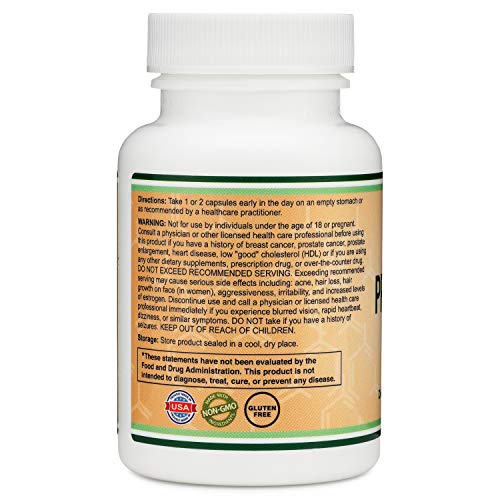 Pregnenolone 100mg per Serving (Converted to Progesterone to Boost Progesterone Double Wood Supplements