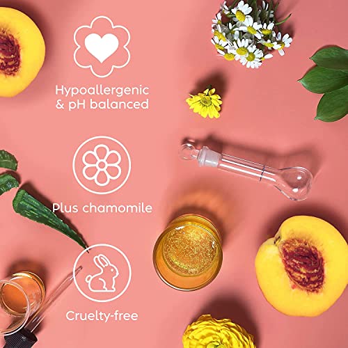 Vagisil Scentsitive Scents Fresh Peach Passion Daily Intimate Wash for Women, Gynecologist Tested Vagisil