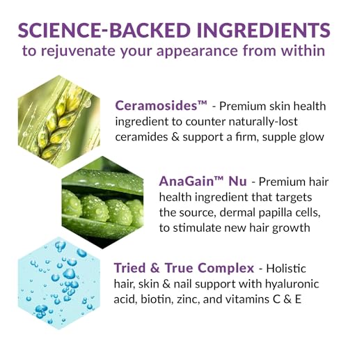 BioTrust Timeless Beauty Ceramide Booster – Hair & Skin Restoring Phytoceramides BioTrust