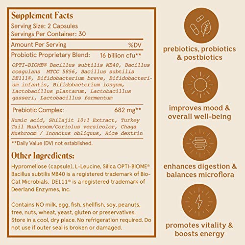 Solluna by Kimberly Snyder Feel Good SBO Probiotics Soil Based Organisms (SBOs) Solluna by Kimberly Snyder