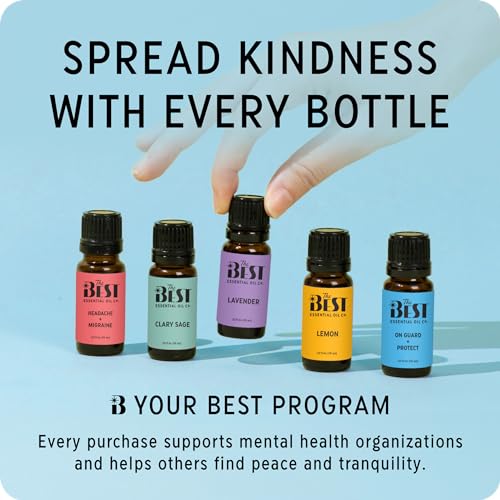 The Best Sleep + Serenity Essential Oil Blend- Premium Grade- 100% Pure & Natural for Aromatherapy The Best Essential Oil Co