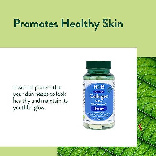 Holland & Barrett Bovine Collagen Tablet 3000mg 90 Tablets Holland & Barrett