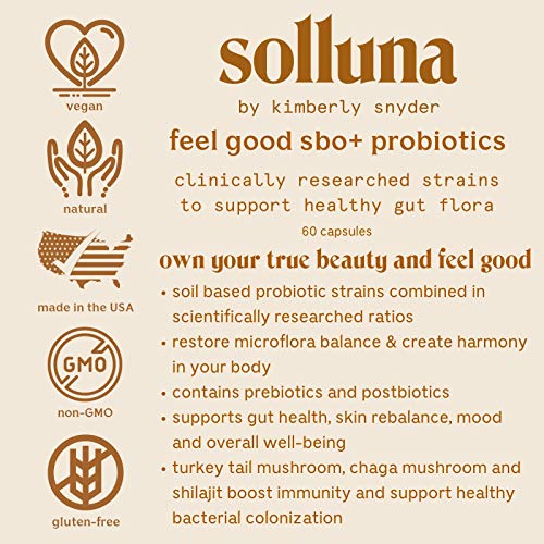Solluna by Kimberly Snyder Feel Good SBO Probiotics Soil Based Organisms (SBOs) Solluna by Kimberly Snyder