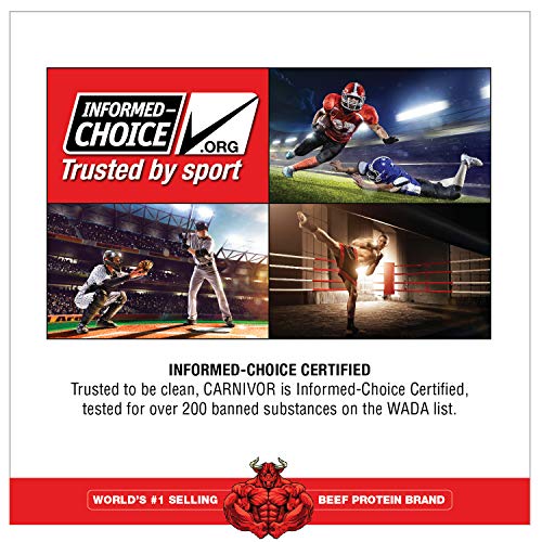 MuscleMeds, Carnivor Beef Protein Isolate Powder 56 Servings, Chocolate, 72 Ounce MuscleMeds