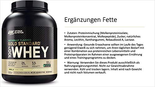 Optimum Nutrition Gold Standard 100% Whey Protein Powder 4.8 (Packaging May Vary) Optimum Nutrition
