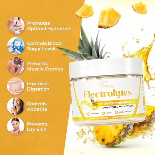 Keto Electrolytes Powder No Sugar -  Made In The USA Electrolyte Mix