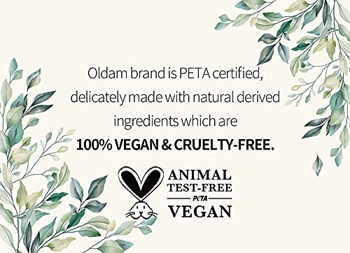 Oldam Feminine Flushable Wipes: 100% Vegan, pH-Balanced, Moisturizers & Essential Oils, Sensitive Skin Oldam