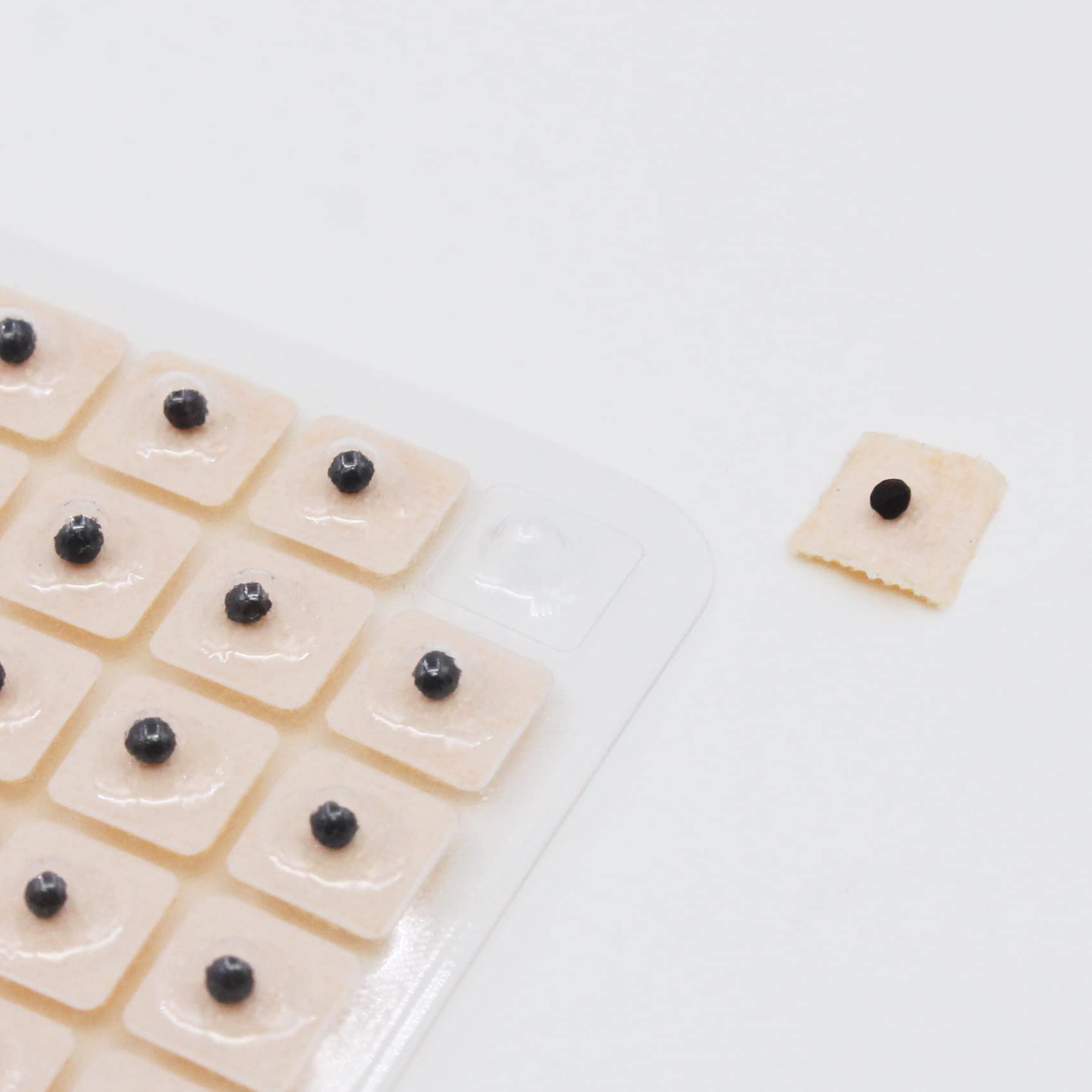 Ear Seeds Auricular Sticker kit,Acupuncture Kit Acupressure with Ears Seed 420 Pcs, Ear Chart, Tweezer Hedigon