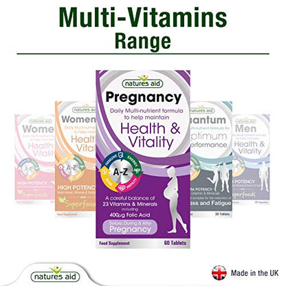 Natures Aid Prenatal Support , 60 Tablets