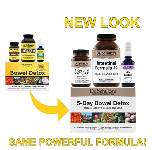 Dr. Schulze's 5-Day Bowel - Capsules Dr. Schulze's