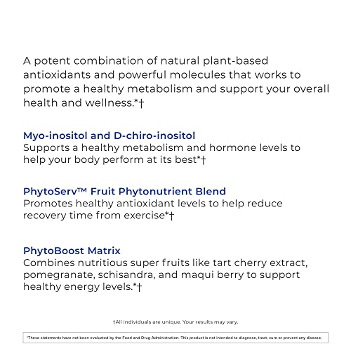 POWERLIFE Tony Horton - Foundation Phytonutrients - Myo-Inositol & D-Chiro-Inositol POWERLIFE
