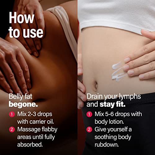 H’ana Pure Ginger Oil for Belly Fat & Pain - 100% Natural Therapeutic Grade Ginger Essentia H'ana