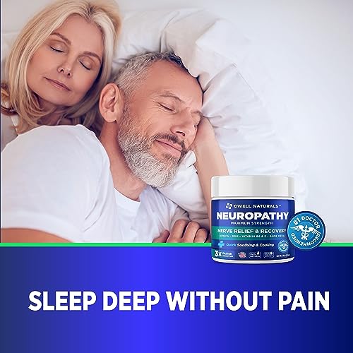OWELL NATURALS Neuropathy Nerve Relief Cream - Maximum Strength Relief Cream for OWELL NATURALS