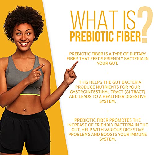 GOBIOTIX Fiber Supplement - Prebiotic Soluble Fiber Powder, Supports Gut Health GOBIOTIX