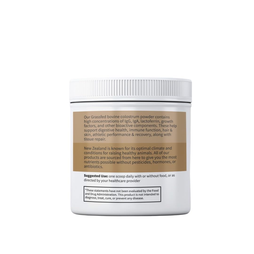 Primal Being Grassfed Beef Colostrum - Supports Immune Function, Gut Health, Hair Primal Being