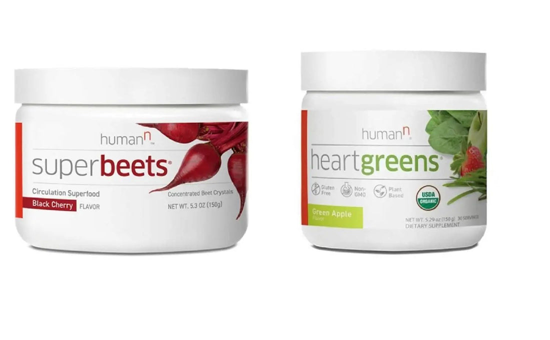 HumanN Superfood Heart Support Bundle | SuperBeets Circulation Superfood Concentrated