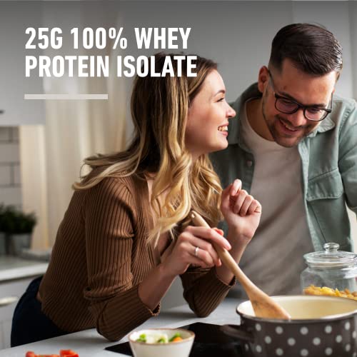 Isopure Protein Powder, Zero Carb Whey Isolate, Gluten Free, Lactose Free, 25g Protein Isopure