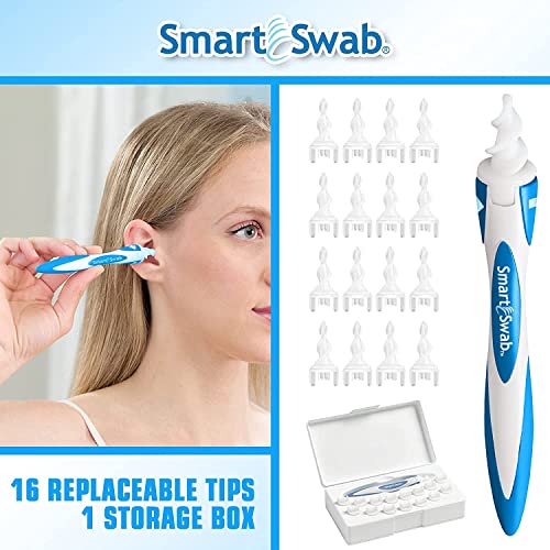 Smart Swab - Spiral Ear Cleanser - Earwax Remover Tool - 16 Replaceable ND products