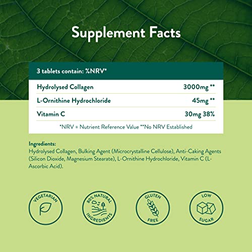 Holland & Barrett Bovine Collagen Tablet 3000mg 90 Tablets Holland & Barrett