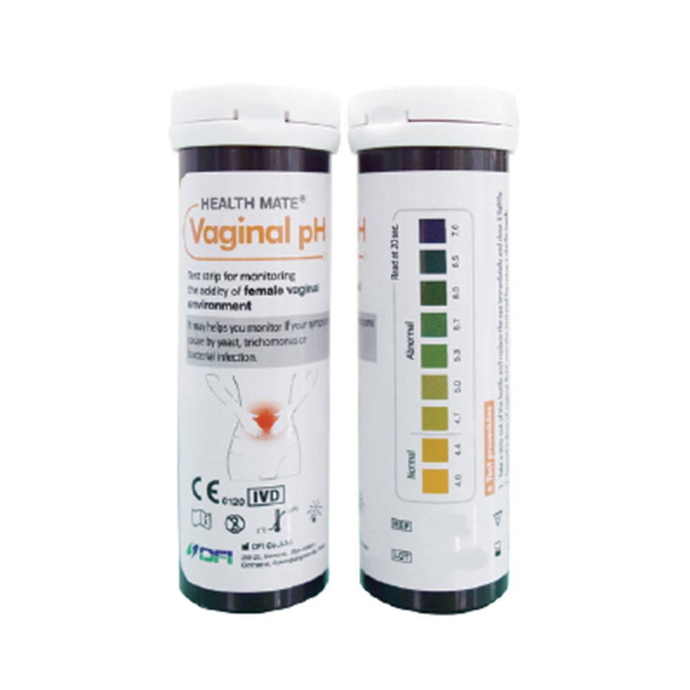 Vaginal Health pH Test Strips Without Swabs - Monitor Vaginal Intimate Health (Pack of 25) DFI