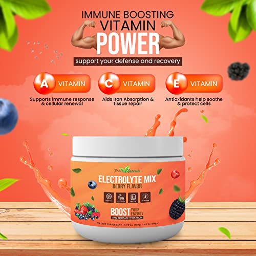 Electrolyte Powder - Refreshing Workout Recovery Electrolytes, Sugar Free, Gluten Free Pride Naturals, Inc