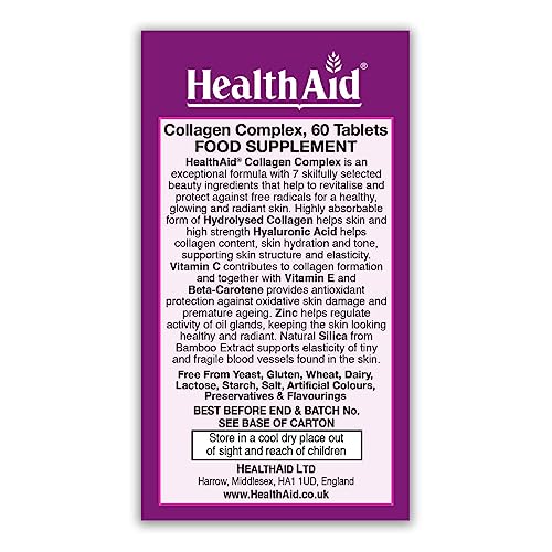 HealthAid Collagen Complex Tablets, 60 HealthAid