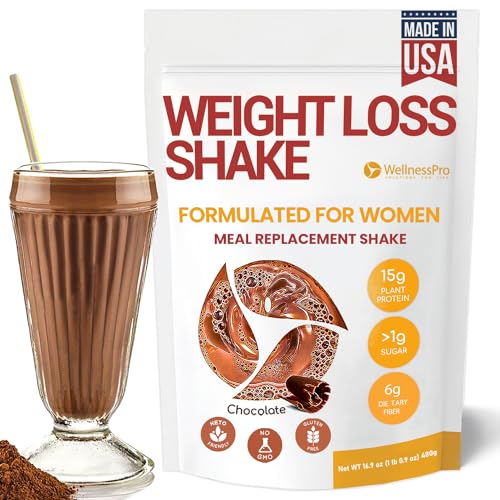 HARMONIFY Meal Replacement Shake for Women with Chocolate Flavor, 15g Plant Based 