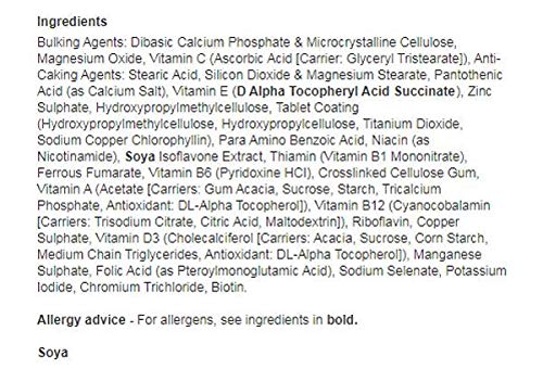 Vitabiotics Menopace Original - 90 Tablets - 6 Pack