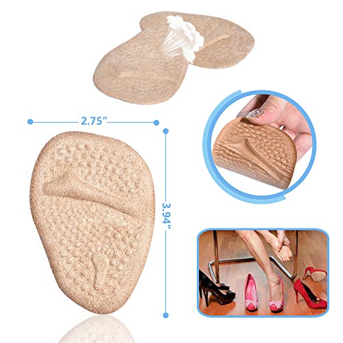 Ball of Foot Cushions, Metatarsal Pads, High Heel Inserts, Forefoot Cushions JUMPOW