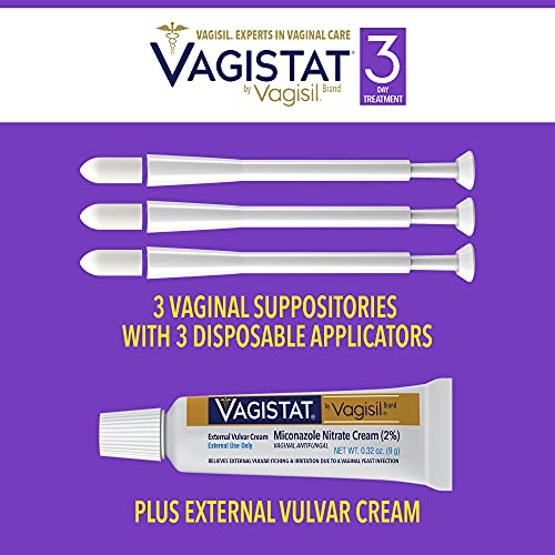 Vagistat 3 Day Yeast Infection Treatment for Women, Relieves External Itching and Irritation Vagisil