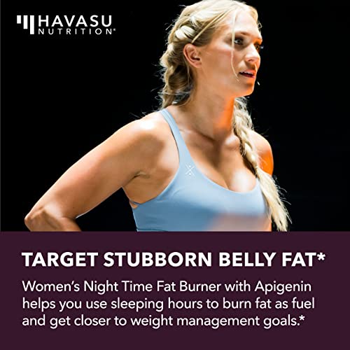 HAVASU NUTRITION Night Time Fat Burner Weight Loss Pills for Women