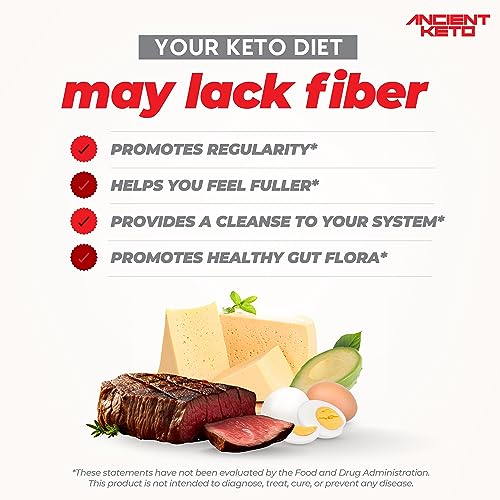 Sugar Free Keto Fiber Gummies for Adults | Keto Vitamin Supplement Ancient Keto