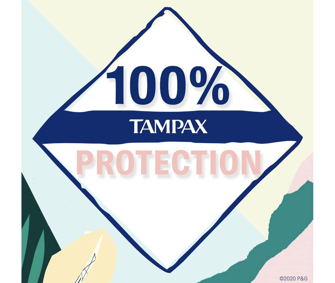 Tampax PURE COTTON 22-pack (11 Regular/11 Super) Tampax