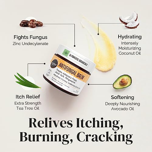 Puriya Tea Tree Oil Antifungal Cream, Plant-Powered Athletes Foot Cream Treatment Puriya
